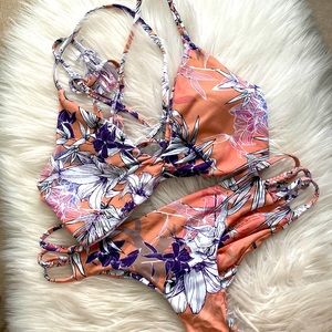 Midori floral bikini